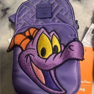Disney Parks 2024 EPCOT Festival of the Arts Figment Lug Crossbody Bag